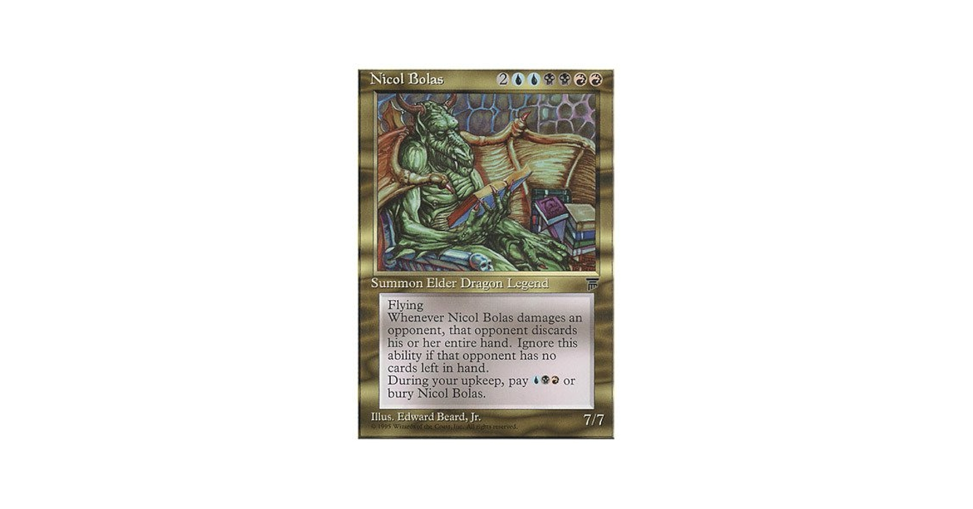 Amazon.com: Magic The Gathering - Nicol Bolas - Chronicles